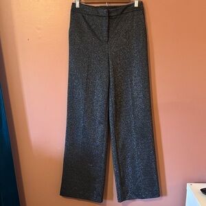 Rachel Zoe Black Sparkly Wide Leg Pants